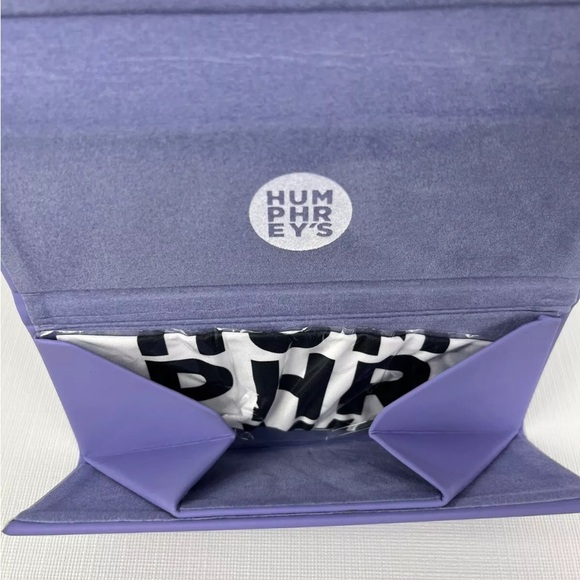 NEW Humphrey’s Eyeglasses 594013, 52-14-135 50/Red Frames w/Case, Metal Accent - Picture 11 of 12